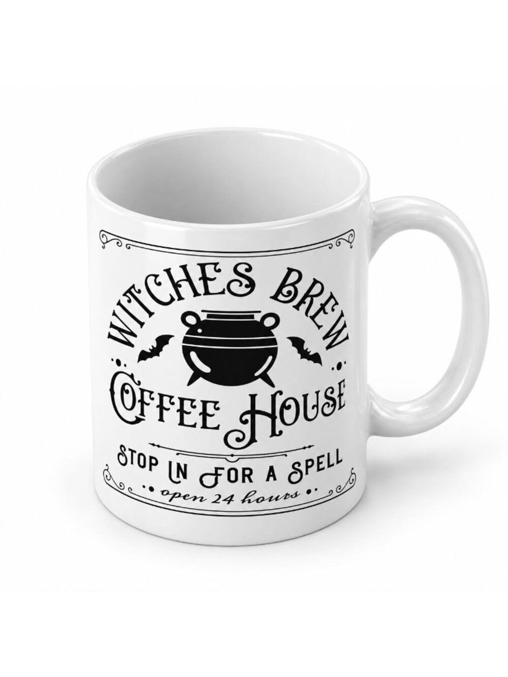 Witches Brew Coffee House Mug – 11 oz Ceramic - Picture 2 of 6